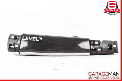 09-15 BMW 750i 750Li Dash DVD Changer Housing Panel Wood Trim Cover OEM