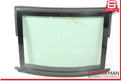 03-12 Mercedes R230 SL500 SL55 AMG Rear Back Windshield Glass Clear OEM