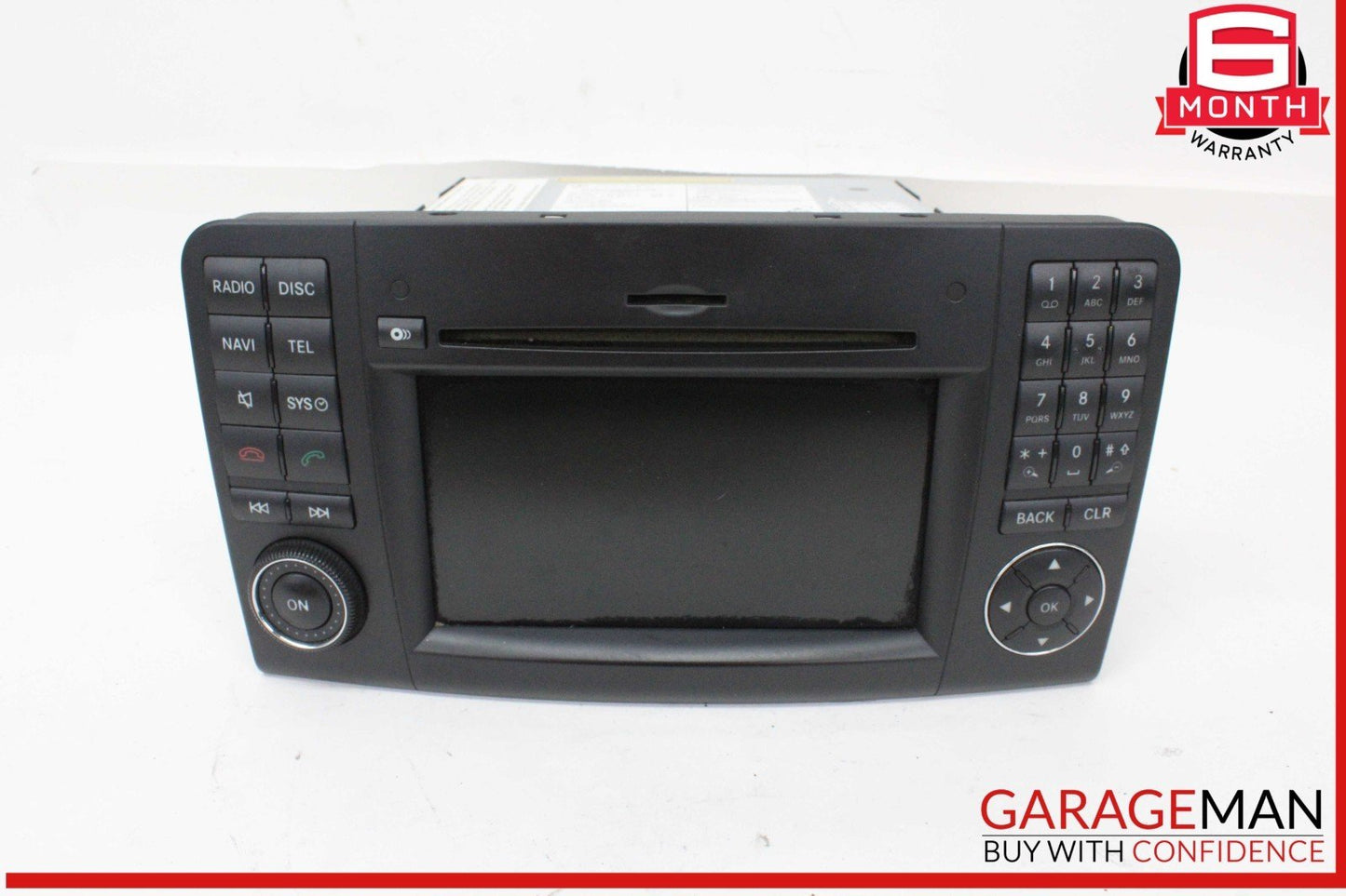 09-12 Mercedes W164 ML350 GL450 Command Head Unit Navigation Radio CD Player OEM