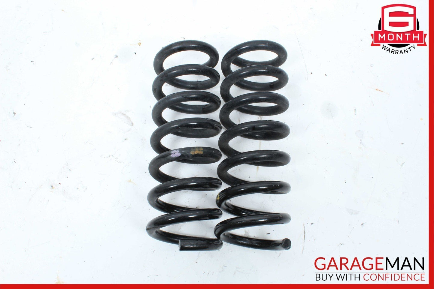08-14 Mercedes W204 C300 C250 C350 Rear Shock Strut Coil Spring Set of 2 OEM