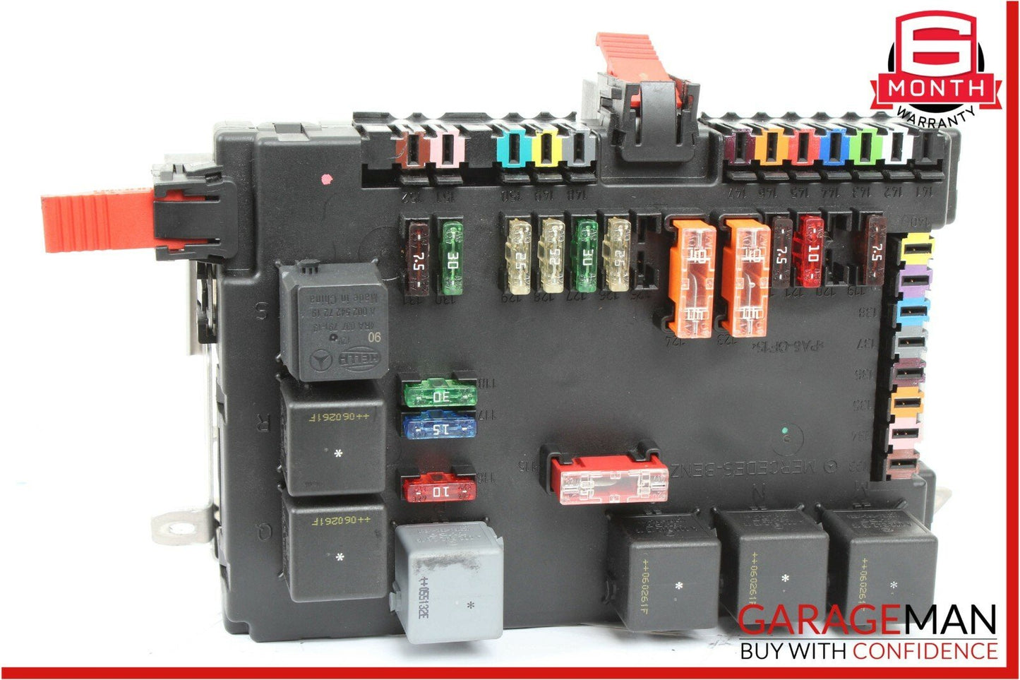 07-13 Mercedes W221 S550 CL550 Rear Trunk SAM Fuse Box Relay Block Assembly OEM
