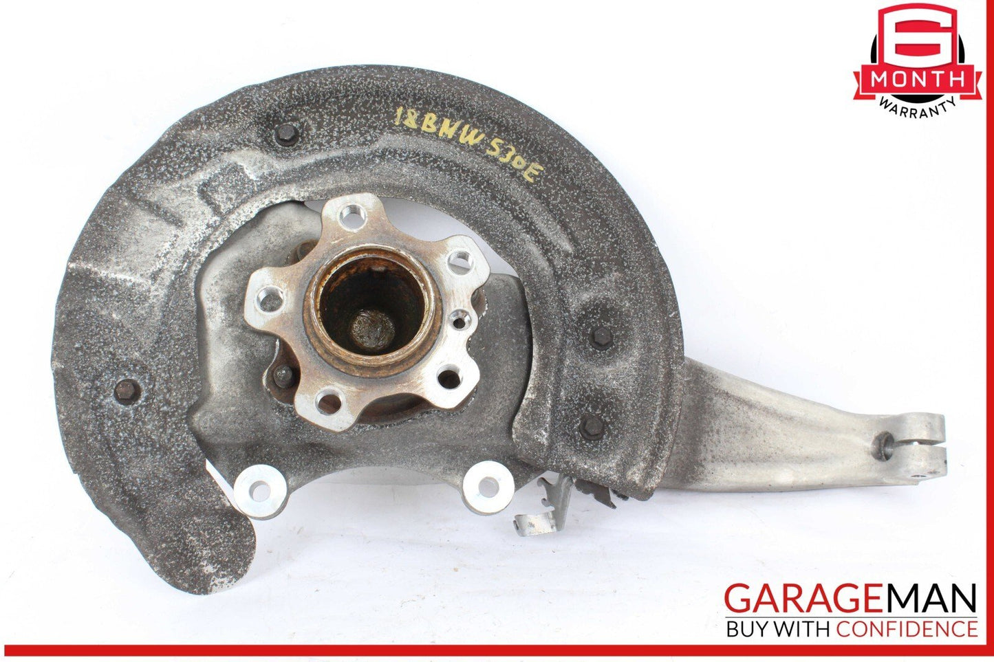 17-20 BMW 530E Front Left Driver Side Spindle Knuckle Hub 6861797 OEM