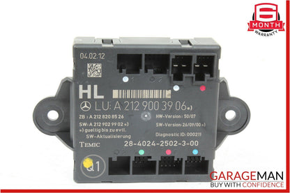 08-14 Mercedes W204 C250 Rear Left Driver Side Door Control Module Unit OEM