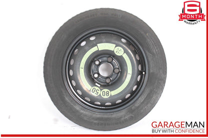 08-14 Mercedes W204 C180 C300 Emergency Spare Tire Donut Wheel Rim 125 90 16"