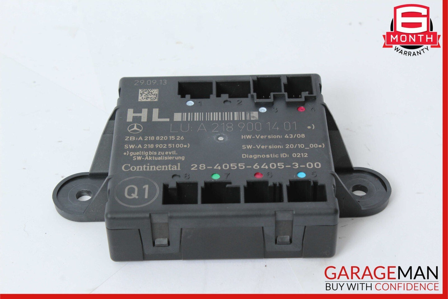 08-18 Mercedes W204 C250 E550 CLS550 Rear Left Side Door Control Module Unit OEM