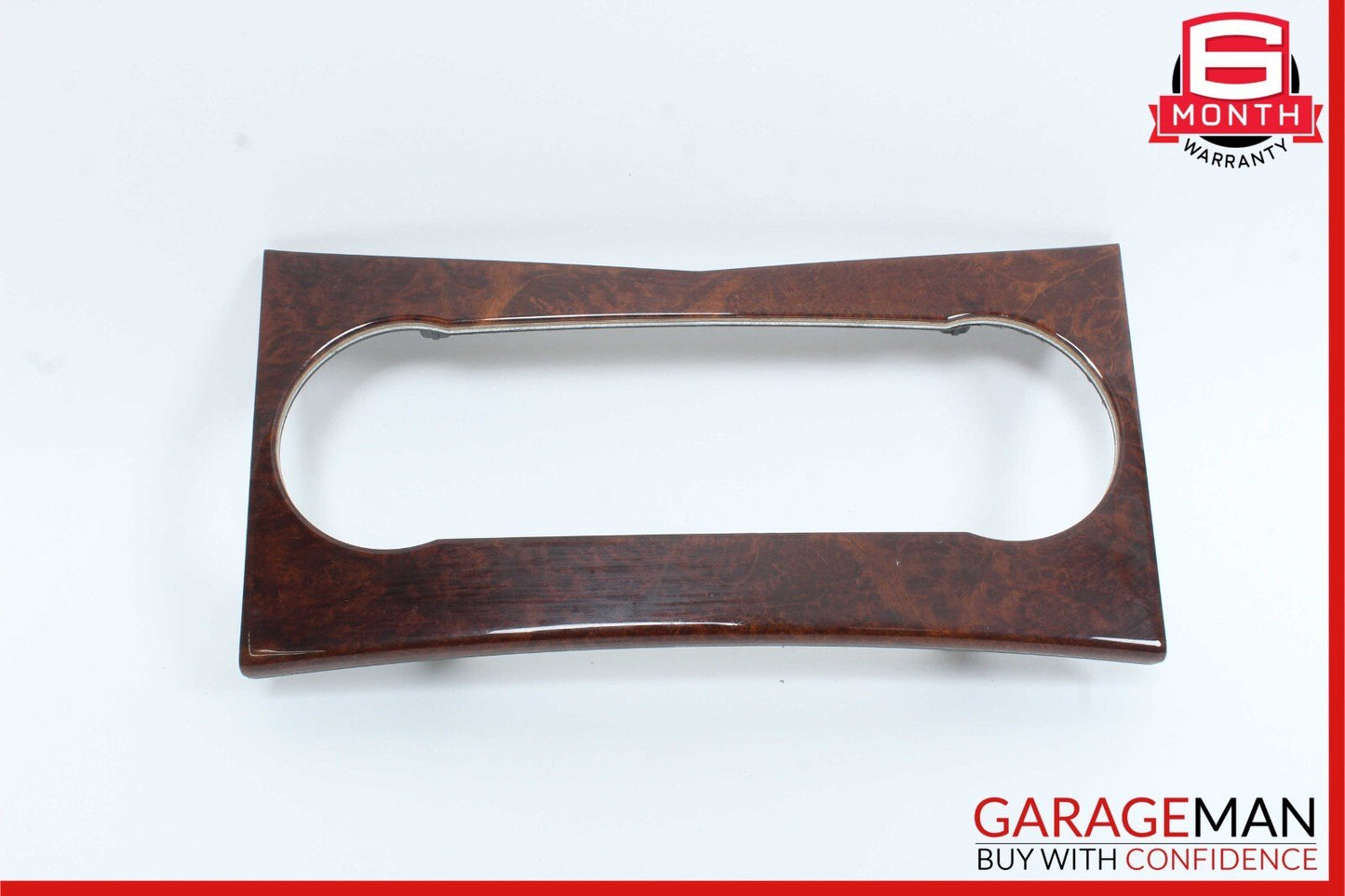 08-14 Mercedes W204 C300 C350 AC A/C Climate Control Switch Trim Bezel Wood OEM