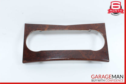 08-14 Mercedes W204 C300 C350 AC A/C Climate Control Switch Trim Bezel Wood OEM