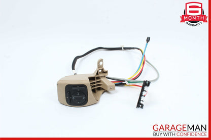 06-12 Mercedes X164 GL550 Front Right Seat Lumbar Regulator Switch Trim Brown