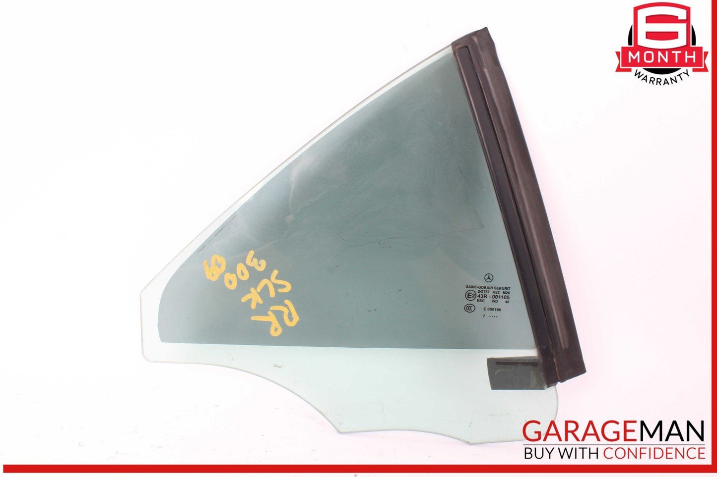 05-11 Mercedes R171 SLK300 SLK280 Rear Right Side Quarter Window Glass OEM