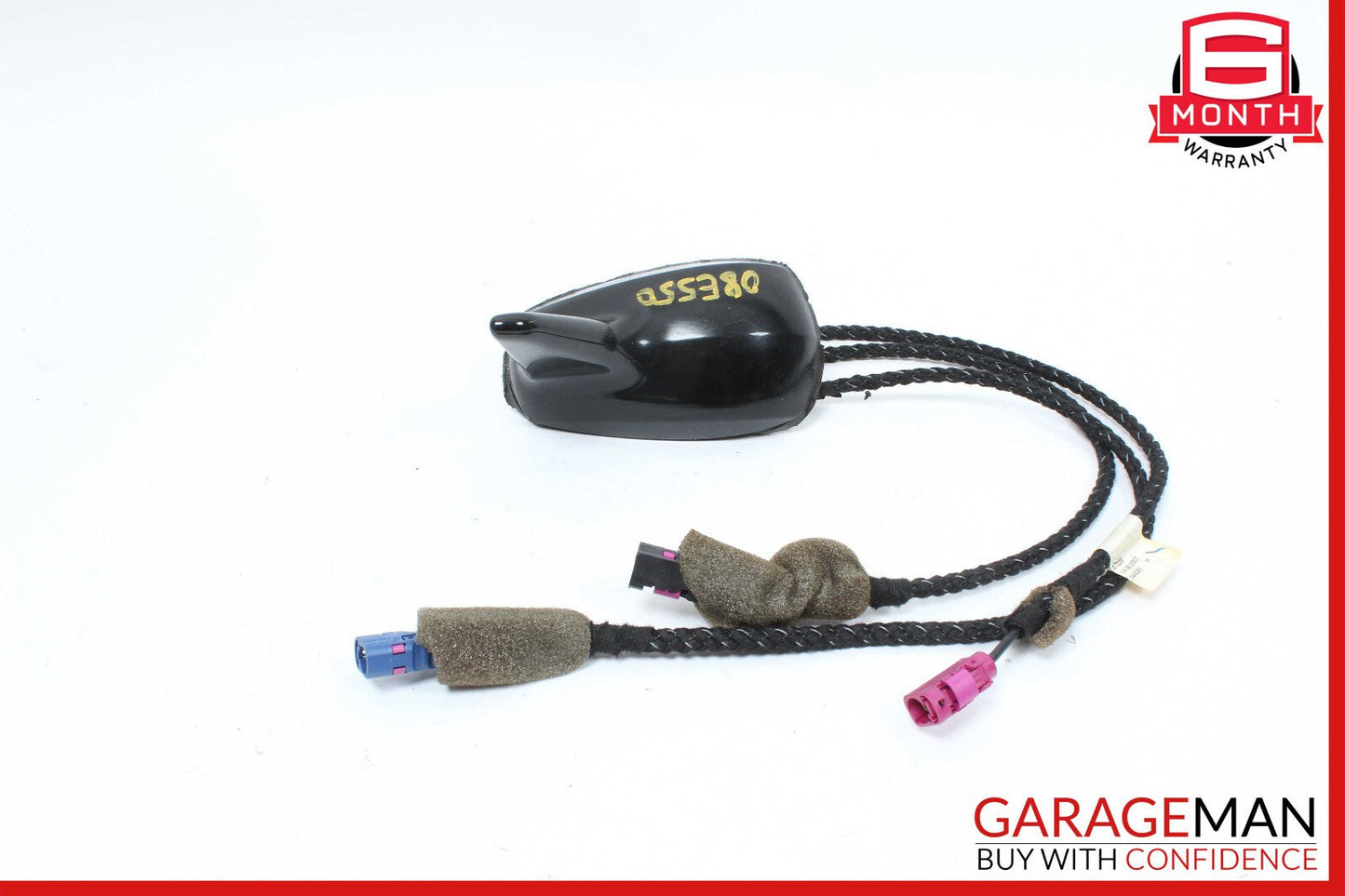 07-11 Mercedes W211 E550 CLS63 Roof Shark Fin GPS Antenna Black OEM