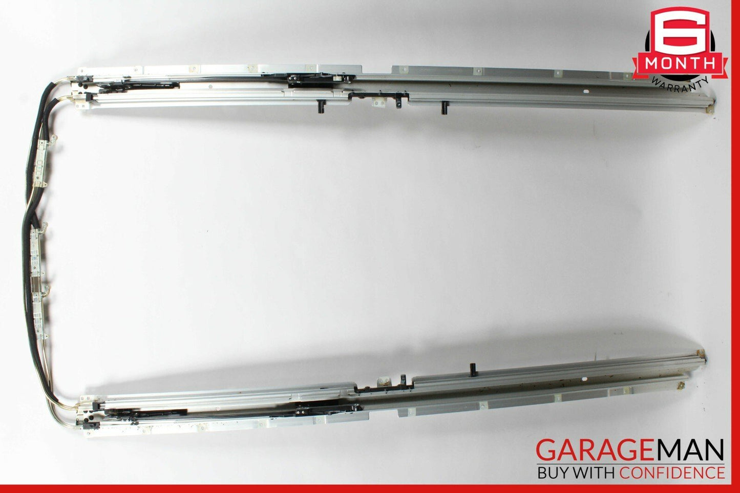 06-10 Mercedes W251 R320 R500 Panoramic Pano Sunroof Rail Track Frame Assembly