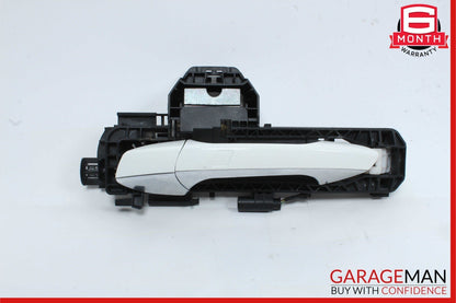 08-15 Mercedes GLK350 C250 Rear Left Exterior Door Handle Keyless Go White
