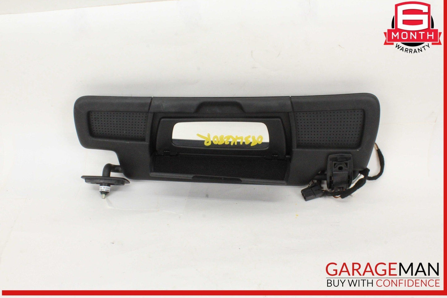 05-11 Mercedes R171 SLK280 Front Right Side Sun Visor Sunvisor Shade Black OEM