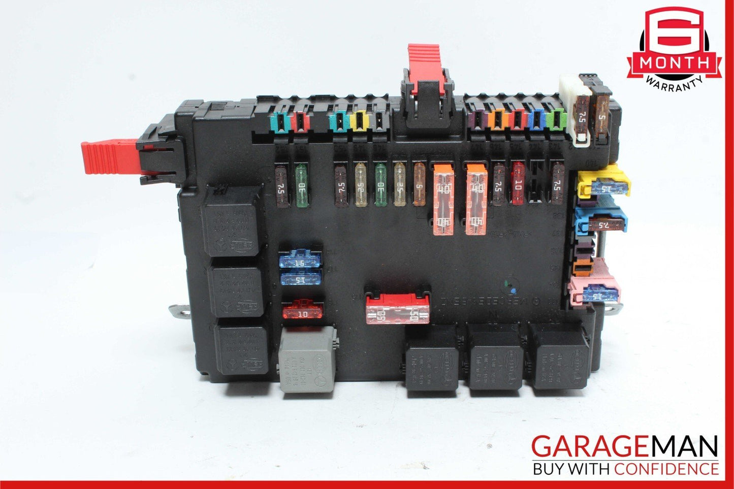 07-09 Mercedes W221 CL550 S550 S63 Rear Trunk Fuse Box Assembly OEM