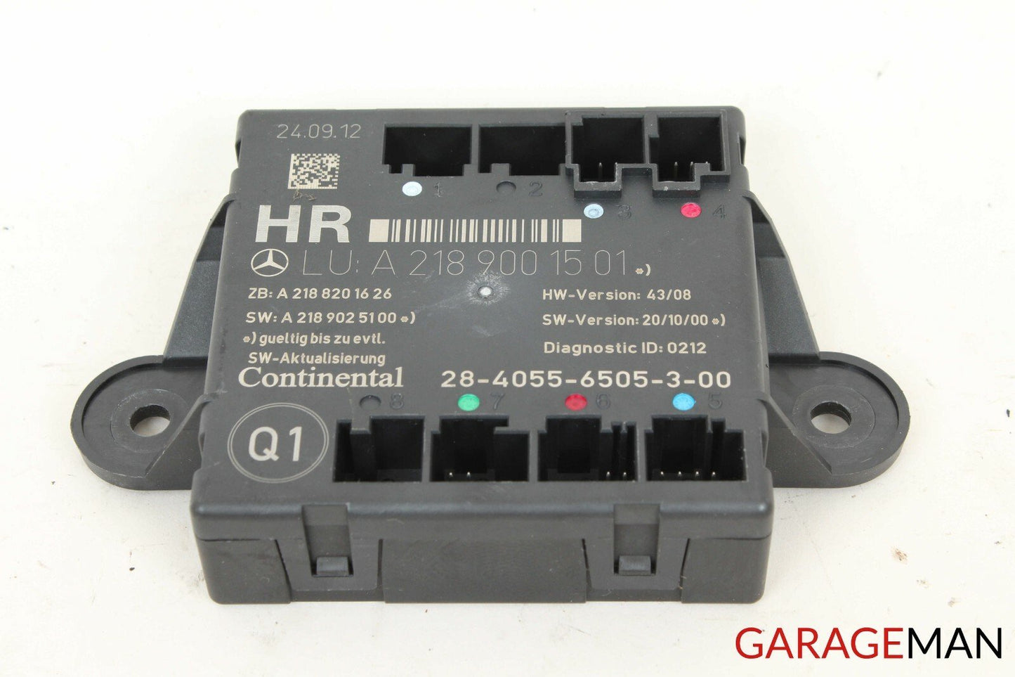 08-15 Mercedes W204 C300 C350 Rear Right Passenger Side Door Control Module OEM