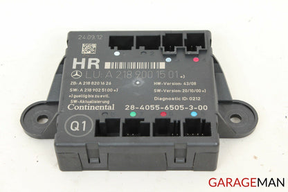 08-15 Mercedes W204 C300 C350 Rear Right Passenger Side Door Control Module OEM