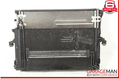 03-06 Porsche Cayenne 955 Engine Motor Cooling Radiator AC A/C Condenser Assy