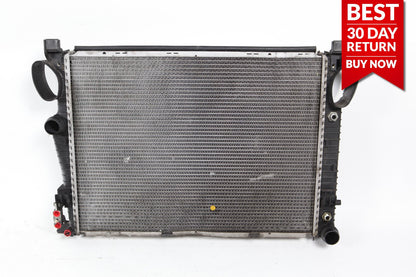 03-08 MERCEDES R230 SL500 SL55 FRONT RADIATOR AC A/C CONDENSER COMPLETE OEM