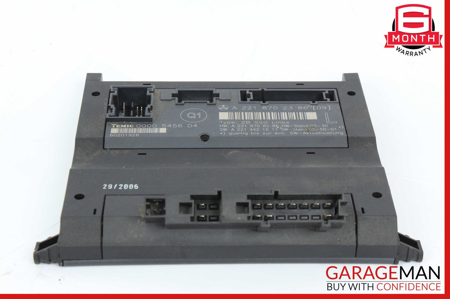 07-13 Mercedes W221 S550 S63 Front Left Driver Side Under Seat Control Unit OEM