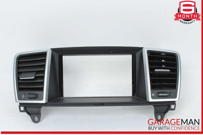12-16 Mercedes X166 GL550 ML400 Dash Dashboard Center A/C Air Bezel Trim OEM