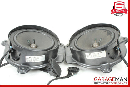 00-06 Mercedes W220 S430 Rear Left & Right Side Door Audio Sound Speaker Set OEM