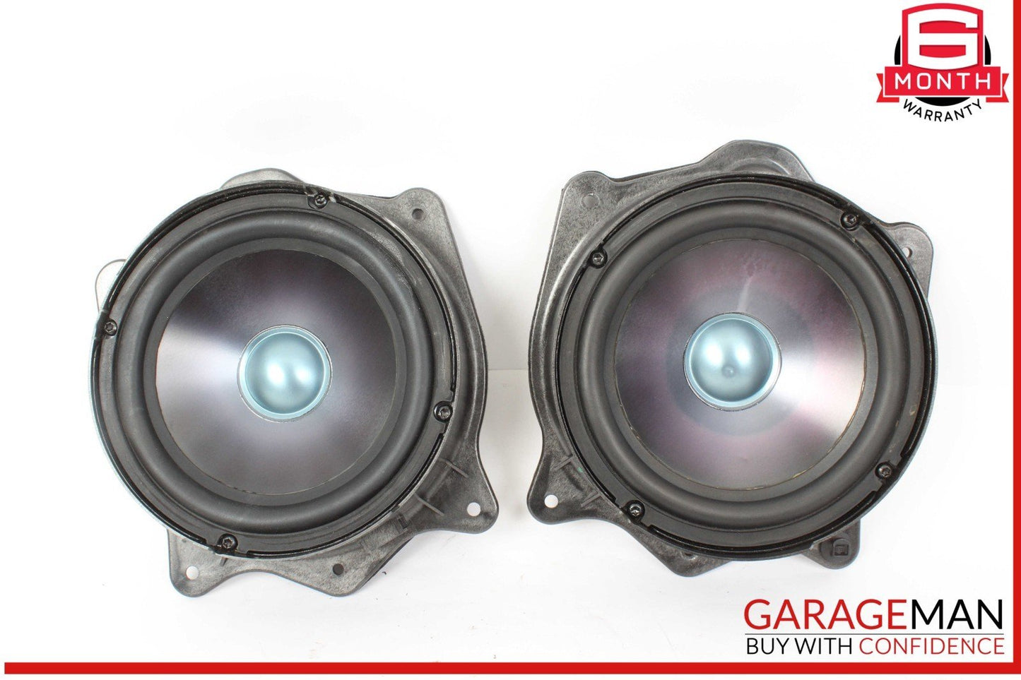 07-09 Mercedes W221 S550 4MATIC Rear Left & Right Door Audio Sound Speaker Set