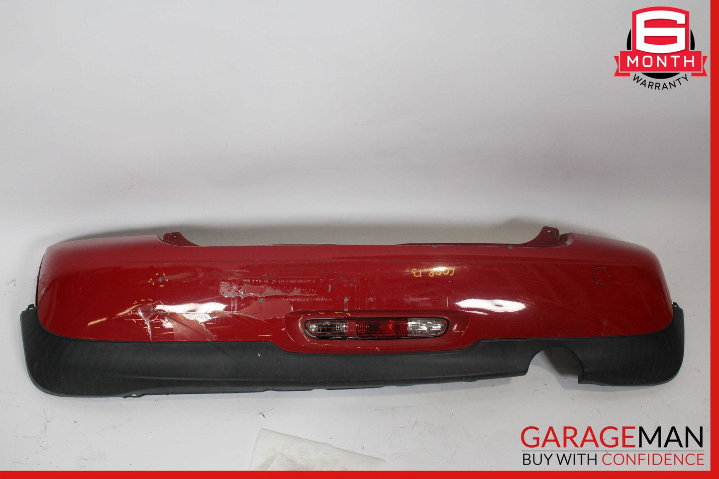 11-15 Mini Cooper Rear Bumper Cover Red OEM