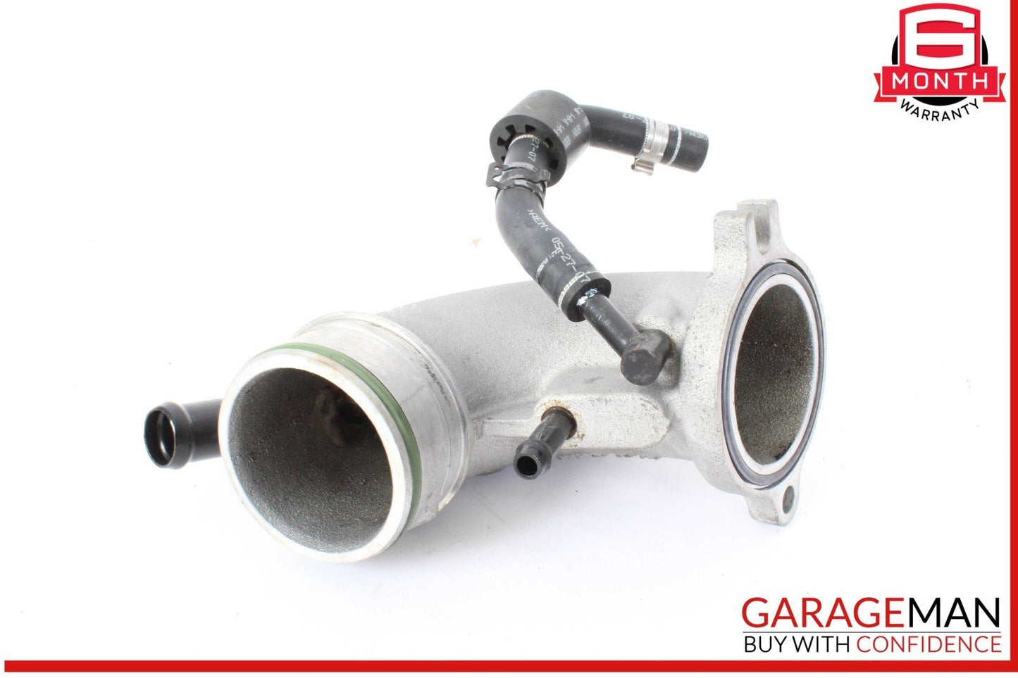 03-12 Bentley Continental GTC Speed Left Turbo Air Intake Guide Tube Pipe Duct