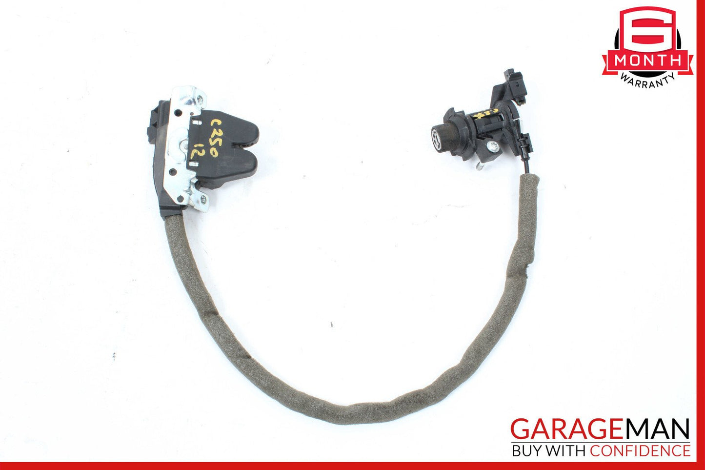 08-17 Mercedes W204 C250 C350 Rear Trunk Lid Lock Latch Actuator w/ Cylinder OEM