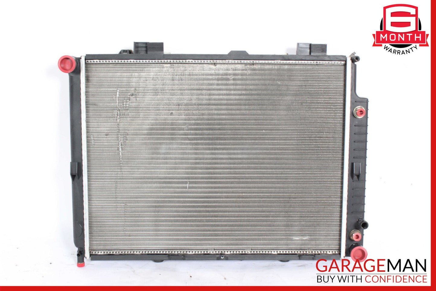 98-02 Mercedes W210 E320 Wagon Engine Cooling Radiator AC A/C Condenser Assembly
