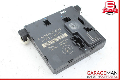 03-09 Mercedes W211 E350 E63 AMG Rear Left Driver Side Door Control Module Unit