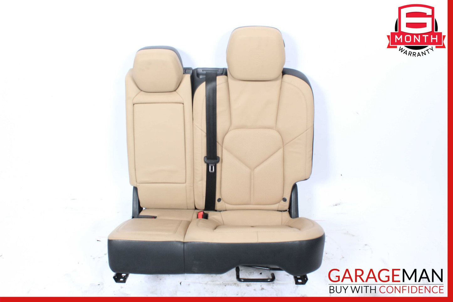 11-17 Porsche Cayenne 958 Rear Left Side Complete Seat Cushion Assembly OEM