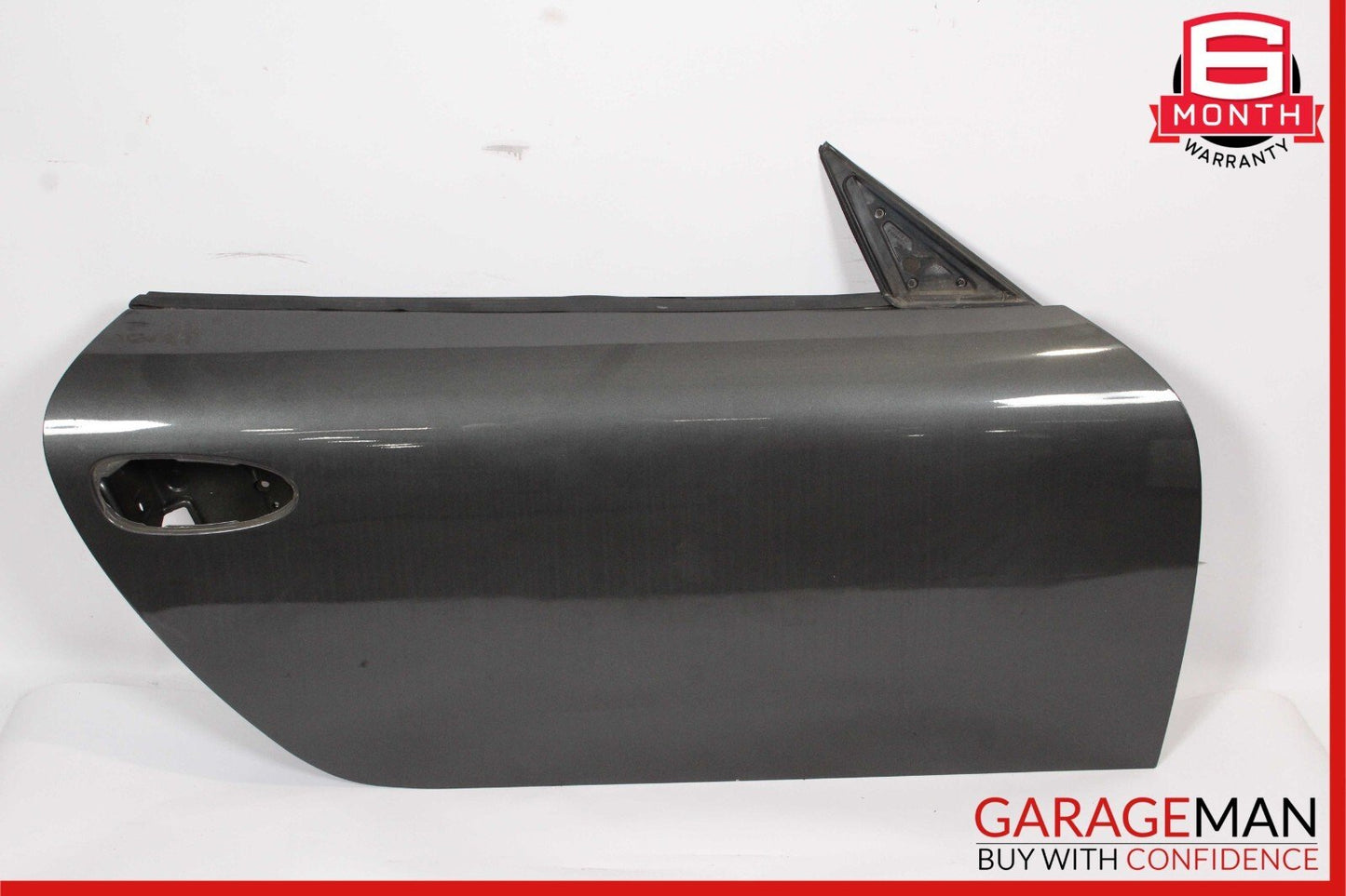 05-12 Porsche Boxster 987 Front Right Side Exterior Door Shell Frame Slate Gray
