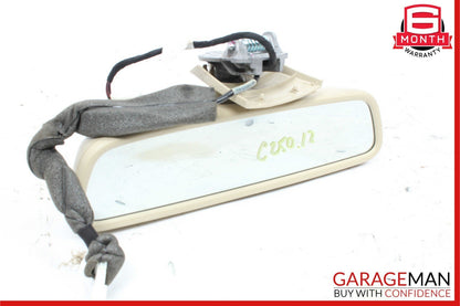 08-14 Mercedes W204 C300 C250 Interior Upper Rear View Mirror Beige OEM