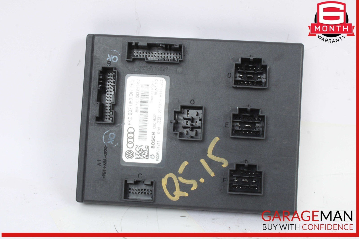 09-17 Audi Q5 SQ5 A4 A5 BCM Onboard Supply Control Module Unit 8K0907063DH OEM