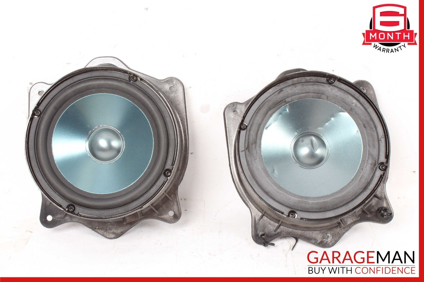 07-09 Mercedes W221 S550 S63 Rear Left & Right Door Audio Sound Speaker Set of 2