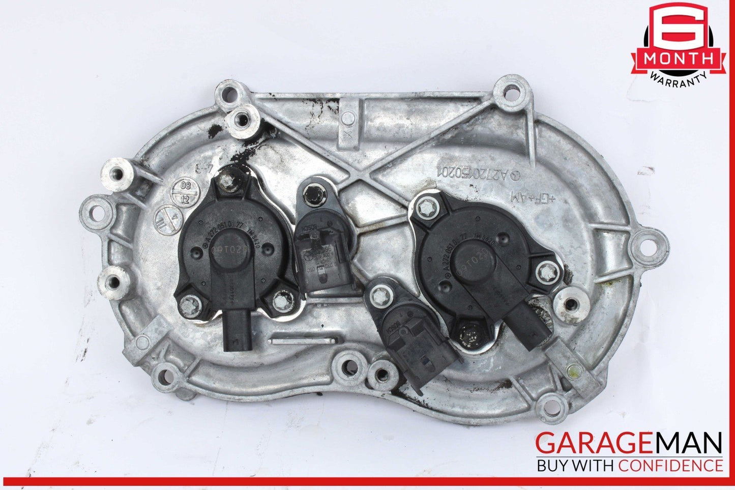 05-13 Mercedes X204 GLK350 ML350 Front Left Side Engine Timing Chain Cover Plate