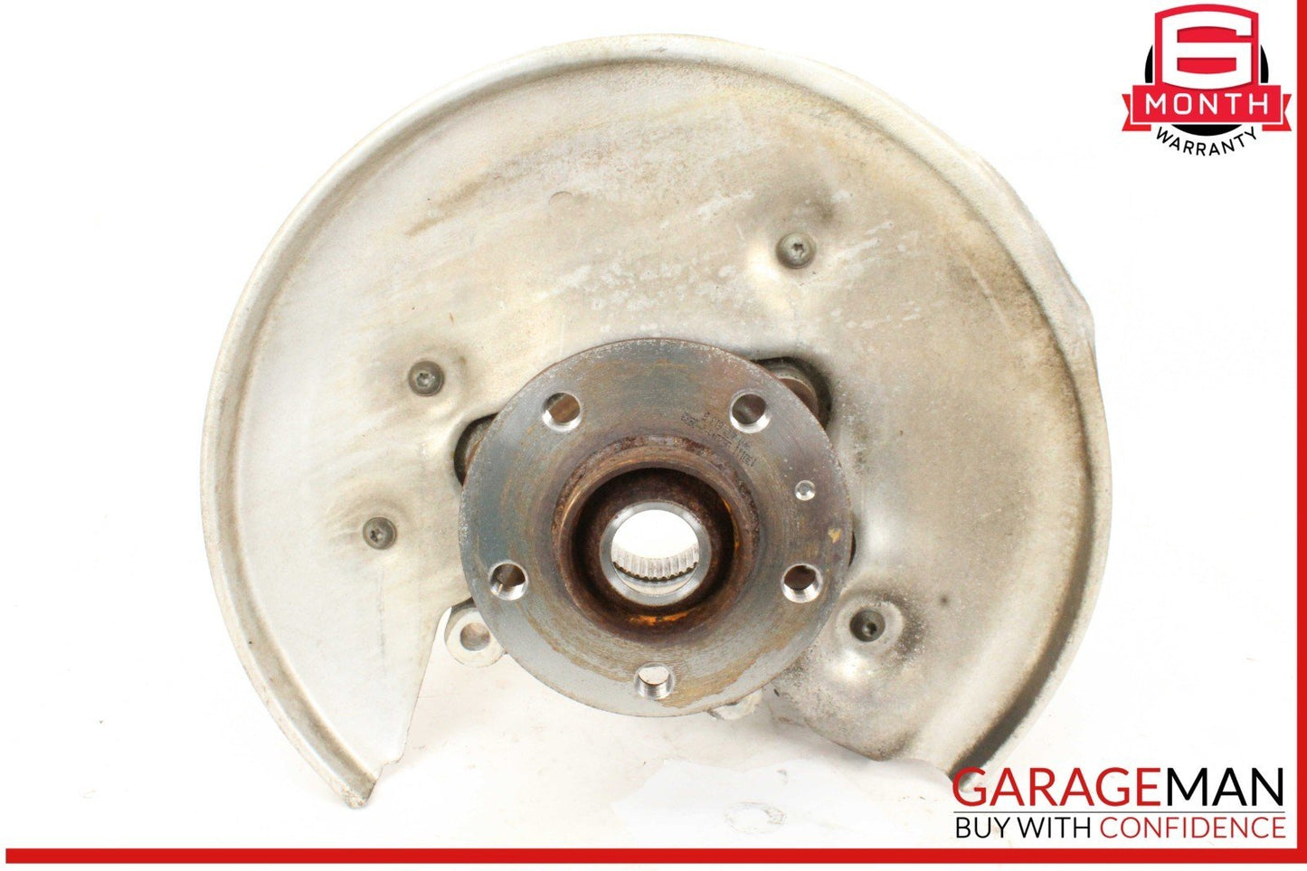 09-18 Audi A5 S4 Rear Left Driver Side Spindle Knuckle Wheel Hub 8K0505431AR OEM