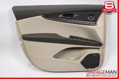 19-21 Lincoln Nautilus Front Left Driver Side Interior Door Panel Cover Trim OEM