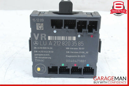 08-14 Mercedes W204 C250 C300 Front Right Side Door Control Module Unit