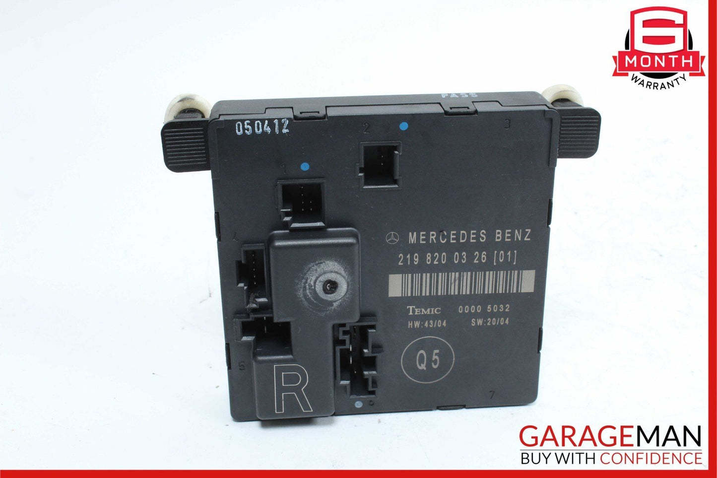 06-11 Mercedes W219 CLS500 CLS550 CLS63 AMG Rear Right Side Door Control Module
