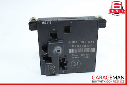 06-11 Mercedes W219 CLS500 CLS550 CLS63 AMG Rear Right Side Door Control Module