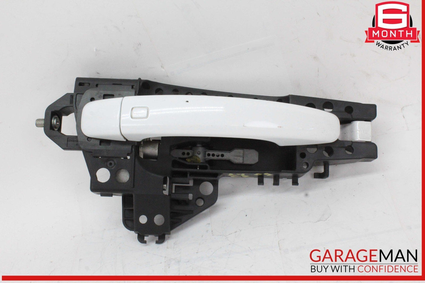09-16 Audi A4 A5 Right Passenger Side Exterior Door Handle White 8T0837886A OEM