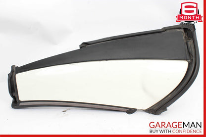 03-12 Mercedes R230 SL500 Rear Left Convertible Roof C Pillar Hinge Cover White