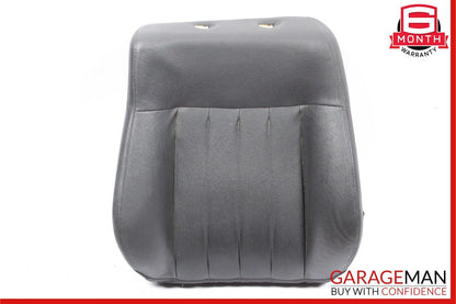 10-16 Mercedes W212 E350 E400 Front Left Top Upper Seat Cushion Cover Black OEM
