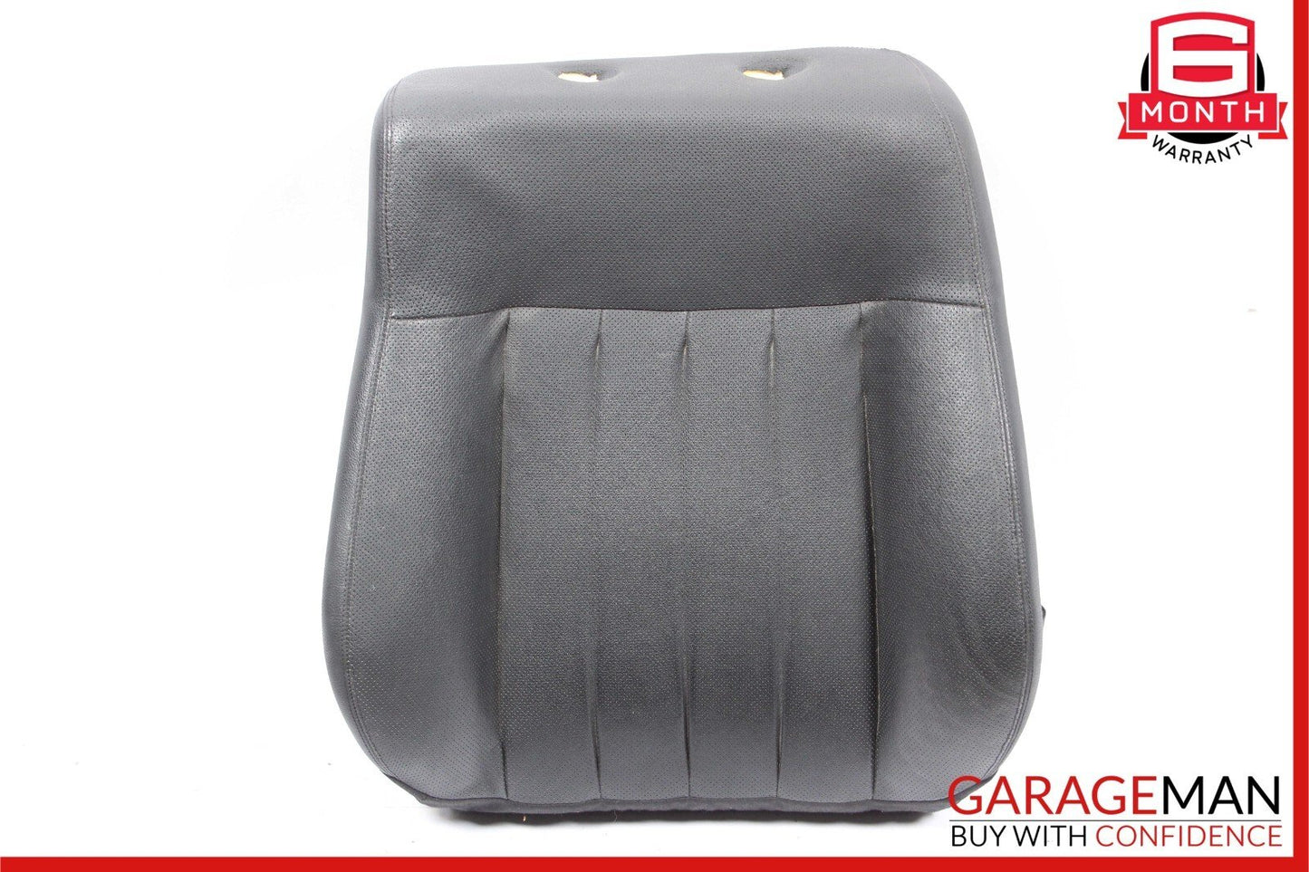 10-16 Mercedes W212 E350 E400 Front Left Top Upper Seat Cushion Cover Black OEM