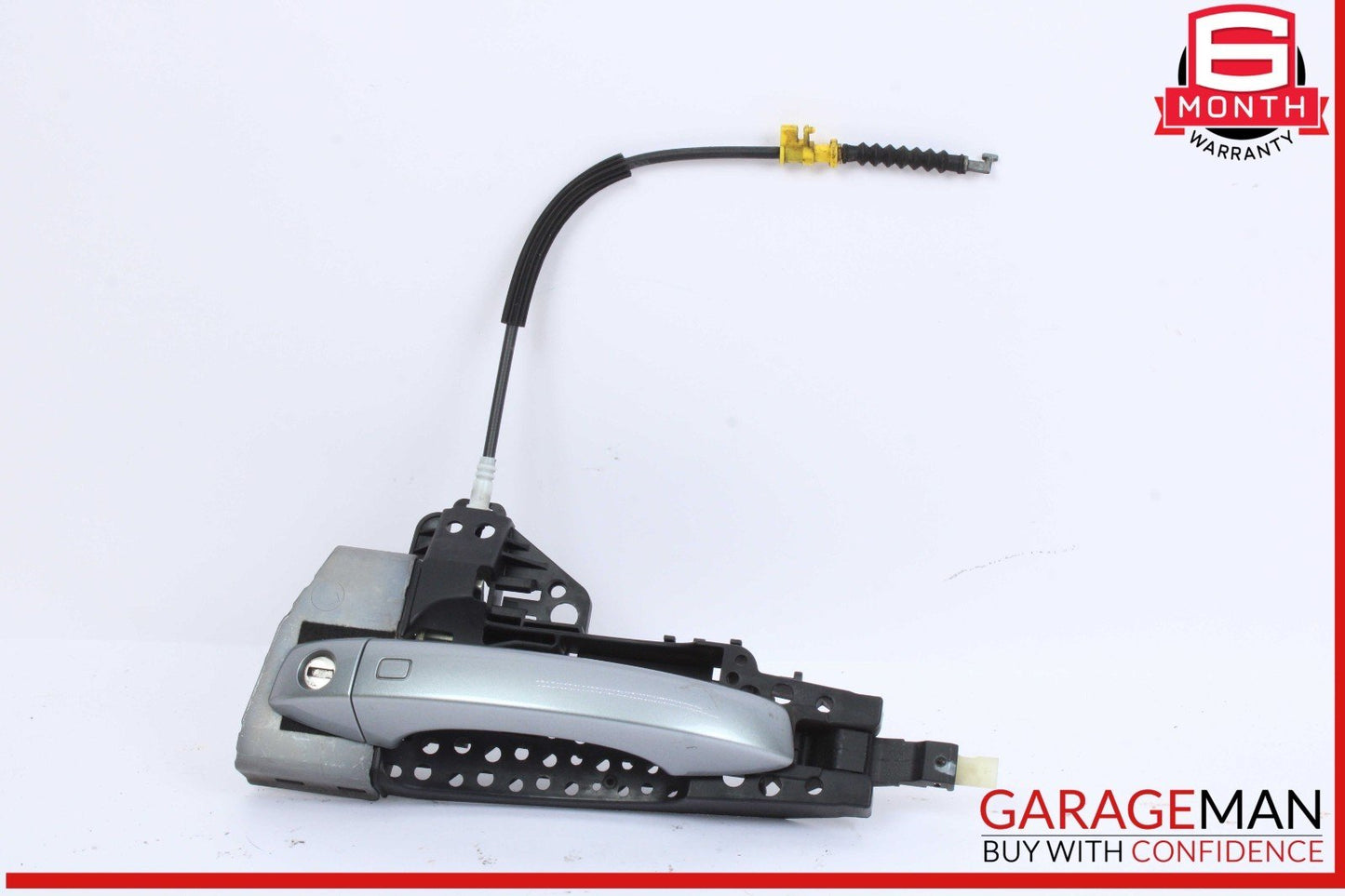 12-18 Audi A6 A7 Front Left Driver Side Exterior Door Handle Gray 4H1837885 OEM