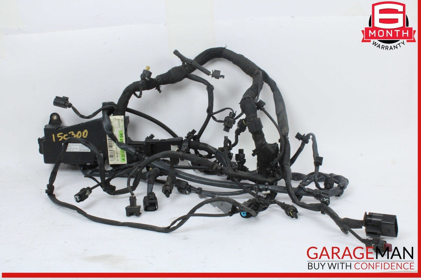 15-18 Mercedes W205 C300 Main Engine Motor Harness Wire Wiring Assembly OEM
