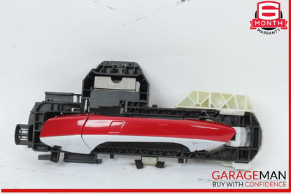 14-19 Mercedes W117 CLA250 Rear Left Exterior Door Handle Keyless Go Red OEM