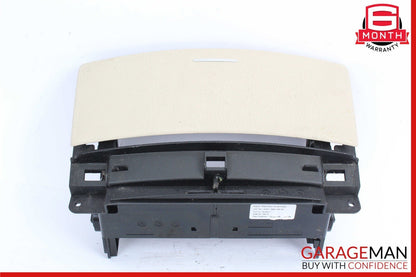 07-09 Mercedes W221 S550 S450 Center Console Dashboard CD Player Cover Beige OEM